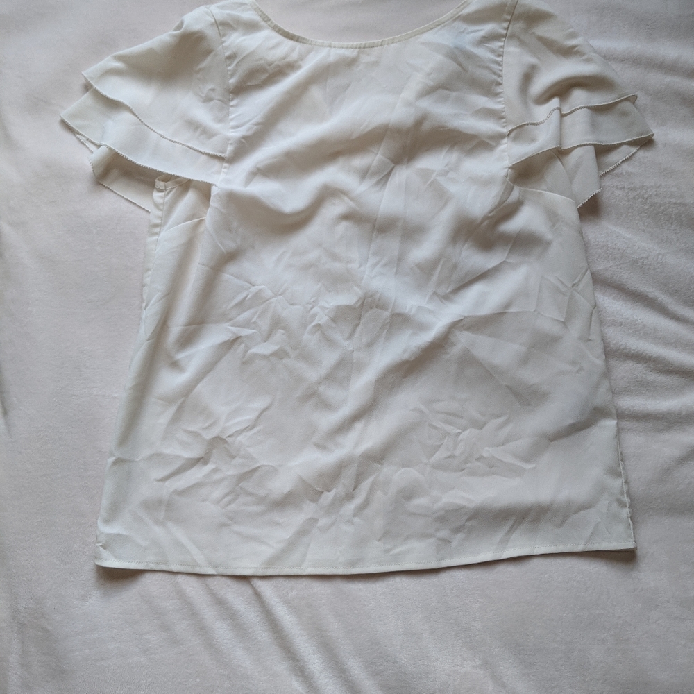 white dress blouse